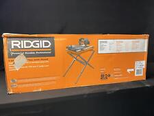 Ridgid R4031S 9Amp Corded 7" Wet Tile Saw and Aluminum Stand New Open Box for sale  Kansas City