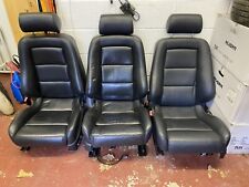 3 X Audi A8 D2 Heated Electric Leather Recaro Front Seats Camper VW T5 T6 Lumbar for sale  MANSFIELD