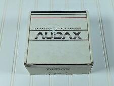 Audax TW034X0 1.3" Dome Tweeter Speaker 8 ohms in Box Free Shipping, used for sale  Shipping to South Africa