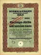 Boswau knauer 1922 gebraucht kaufen  Bayreuth