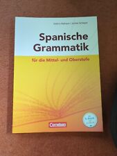 Spanische grammatik mittel gebraucht kaufen  Ohmstede