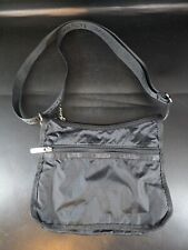 Used, LeSportSac Classic HOBO Handbag Nylon Crossbody or Shoulder Bag Purse Black for sale  Shipping to South Africa