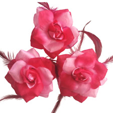 Haarblume ansteckblume rose gebraucht kaufen  Berlin