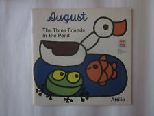 Os Três Amigos na Lagoa, Agosto por Attilio Cassinelli (1976 PB) muito bom, usado comprar usado  Enviando para Brazil