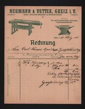 Greiz rechnung 1910 gebraucht kaufen  Leipzig
