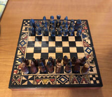 Vintage ręcznie robione szachy, używany na sprzedaż  PL