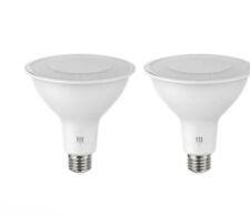 EcoSmart 2-Pack 150W Repl. 19.5w PAR38 Dimmable CEC LED Color Selectable Bulbs, used for sale  Shipping to South Africa