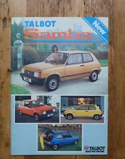 Rare 1982 talbot for sale  PUDSEY
