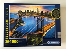 Clementoni Light Puzzle 1000 elementów - New York at Night - Fluorescencyjne puzzle na sprzedaż  Wysyłka do Poland