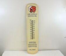 Red Indian Oil Thermometer Sign for sale  Canada