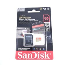Usado, SanDisk 256 GB Micro SD SDXC MicroSD TF Clase 10 256 GB Extreme PRO 190 MB/s segunda mano  Embacar hacia Argentina