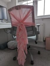 Pink chair cover for sale  BELVEDERE
