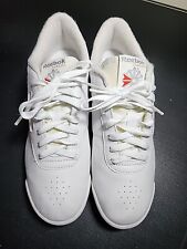 TÊNIS VINTAGE REEBOK CLÁSSICO FEMININO PRINCESA BRANCO, Tamanho 10 comprar usado  Enviando para Brazil