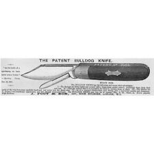 Patent bulldog knife for sale  GLASGOW