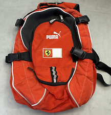 Mochila vintage para laptop Ferrari PUMA Motor Sports vermelha preta acolchoada comprar usado  Enviando para Brazil