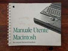 Manuale utente macintosh usato  Gallarate