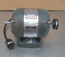 Used, Vtg Craftsman  Reverseable  Motor 1/2 HP ~ 3450 RPM  ~1/2" Dual Shaft  Nice! for sale  Shipping to South Africa