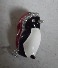 Anstecknadel brosche pinguin gebraucht kaufen  Werl