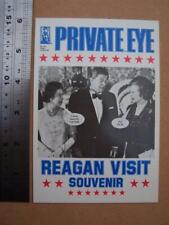 Private eye reagan for sale  UK