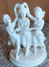 Alabaster skulptur grazien gebraucht kaufen  Ostheim