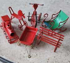 Red metal dollhouse for sale  Hugo