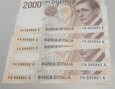 Banconote 2000 lire usato  Crespellano