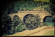 Aberfeldy  Wades Bridge. x2, Double Glass 9x6 Medium Format 1960s Slides Perutz?, used for sale  Shipping to South Africa