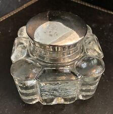 Vintage glass inkwell for sale  NEWPORT