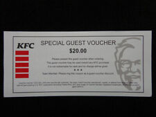 Used, Kfc special vouchers for sale  Chicago