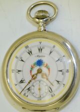 Usado, Raro Antiguo Alpina Silver Pocket Watch Union Relojero para Otomano Market c1905 segunda mano  Embacar hacia Argentina