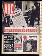 Abc 1963 disastro usato  Italia