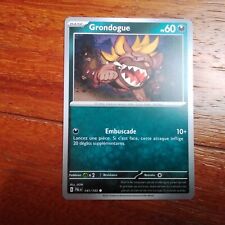 Carte pokémon grondogue d'occasion  Nice-