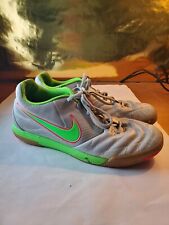 Zapatos de fútbol de interior Nike Nike5 Lunar Gato 415124-036 para hombre talla 8,5 plateados verde segunda mano  Embacar hacia Argentina
