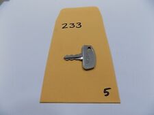 OEM NOS ORIGINAL YAMAHA MOTORCYCLE PRE-CUT KEY / # 233 for sale  Shipping to South Africa