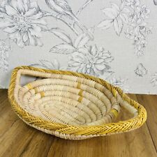 Oval woven basket for sale  Shipping to Ireland