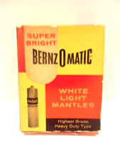 old partially used box: BernzOMatic White Light Mantles for gas lamps- 2 remain for sale  Shipping to South Africa