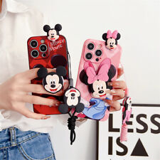 Novo! Capa para iPhone Mickey Mouse com Cordão Minnie Presente da Moda, usado comprar usado  Enviando para Brazil