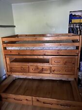 wooden bunk beds, used for sale  Shipping to South Africa