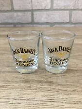 Juego de 2 vasos de whisky miel Jack Daniels Tennessee segunda mano  Embacar hacia Argentina