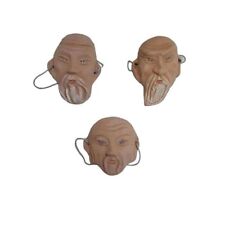 Tre maschere terracotta usato  Cento