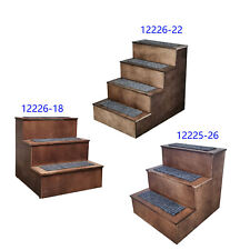 mahogany doggie steps for sale  USA