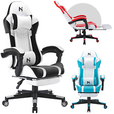 Ergonomiczne krzesło gamingowe krzesło biurowe krzesło dla graczy krzesło komputerowe z podnóżkiem na sprzedaż  Wysyłka do Poland