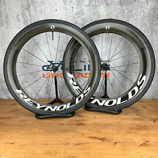 Usado, Freio aro 700c conjunto de rodas tubulares de carbono Reynolds Aero 58/72mm + Vittoria Corsa comprar usado  Enviando para Brazil