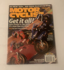Bicicleta Honda Ducati Aprillia 98 páginas de colección Motor Cyclist enero 2002 segunda mano  Embacar hacia Argentina