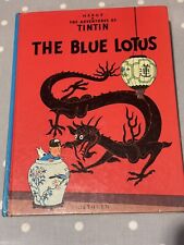 Tintin blue lotus for sale  WALLINGFORD