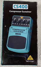 Usado, Pedal de guitarra Behringer CS400 compressor sustentar novo caixa aberta comprar usado  Enviando para Brazil