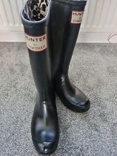 Hunter wellies, size 4 Cowshed ltd edition, good condition. for sale  Shipping to South Africa