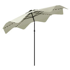 Parasol przeciwsłoneczny ogrodowy Outsunny ze światłami LED i uchylnym, parasol odnowiony na sprzedaż  Wysyłka do Poland