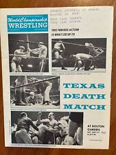 1969 wwwf wrestling for sale  Buxton