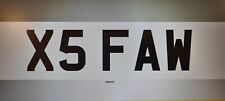 Faw private number for sale  NEWCASTLE UPON TYNE